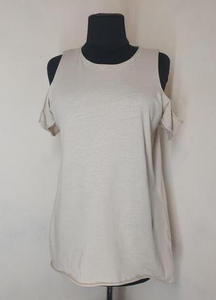 Стильная футболка с открытыми плечами от fb sister, s