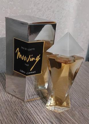 Mooving gilles cantuel, edt, оригинал, винтаж, редкость, миниатюрка, vintage