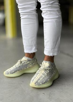 Жіночі кросівки adidas yeezy boost 380 alien