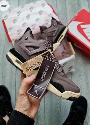 Жіночі кросівки nike air jordan  4 retro люкс якість