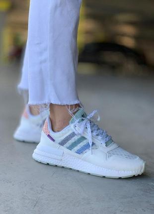 Жіночі кросівки adidas zx 500 rm commonwealth white