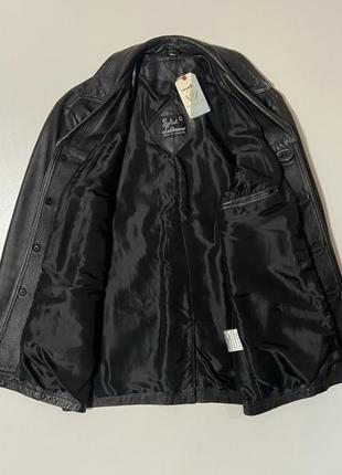 Real leather кожаная мужская кожанка куртка кожаная кожа l xl l xl4 фото