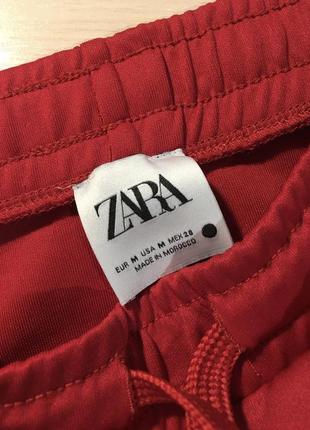 Шорты zara retro contrast shorts - m10 фото