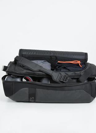 Спортивный рюкзак сумка для бокса outshock 900 60л 72,4 х 46,8 х 25,6 см черный и других боевых искусств4 фото