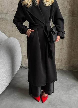 Изысканное и стильное женское пальто6 фото