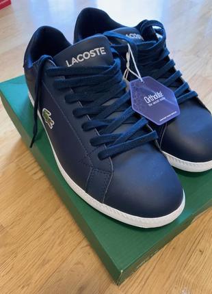 Класичні кеди lacoste graduate synthetic leather and sneakers