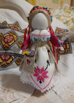Кукла мотанка, ляганница,+/- 22 см