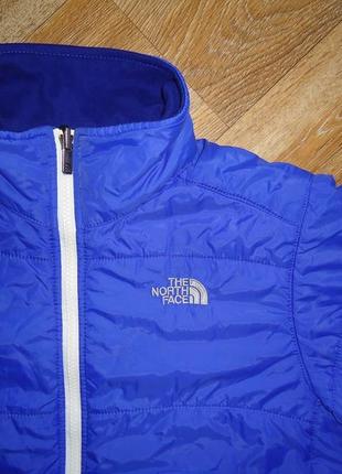 Стеганый нейлоновый подклад (легкая курточка) the north face2 фото