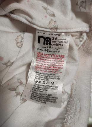 Демисезонная плюшевая шубка next baby, h&amp;m, lc waikiki9 фото