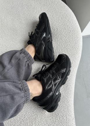 Asics gel-1130 triple black3 фото