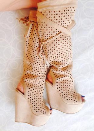 Сапожки летние