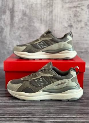 Мужские кроссовки new balance running silver