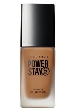 Тональная основа суперстойкая avon power stay 24h