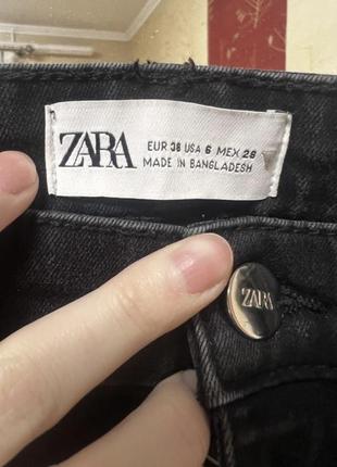 Скинни черные zara5 фото