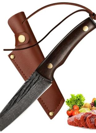 Нож кухонный охотничий туристический с чехлом