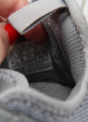 Кроссовки adidas neo оригинал размер 39/40 серые8 фото