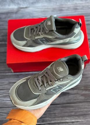 Мужские кроссовки new balance running silver3 фото