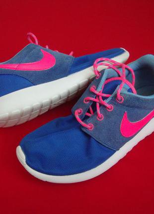 Кроссовки nike roshe run blue оригинал 36-37 размер5 фото