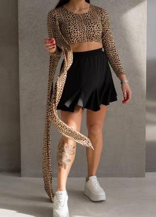 Кофтинка леопард 🐆4 фото