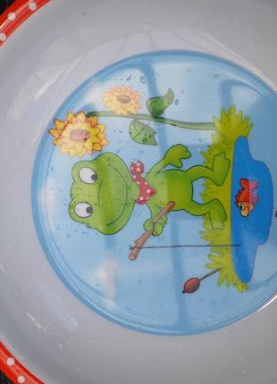 Дитячий комплект тарілок і чашки babydream5 фото