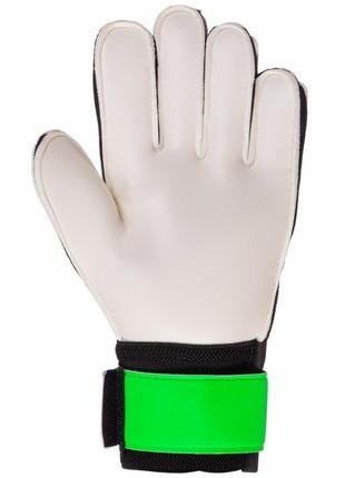 Перчатки вратарские sp-sport fb-9277 (размер 8,9,10) черный-салатовый2 фото