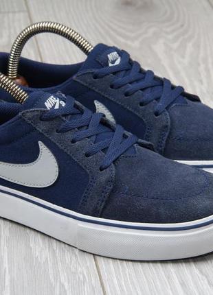 Кроссовки nike sb синие оригинал размер 38 кеды замшевые nike sb2 фото