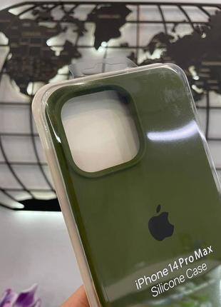 Чохол silicone case з мікрофіброю для iphone 14 pro max,чохол з мікрофіброю для айфон 14 про макс2 фото