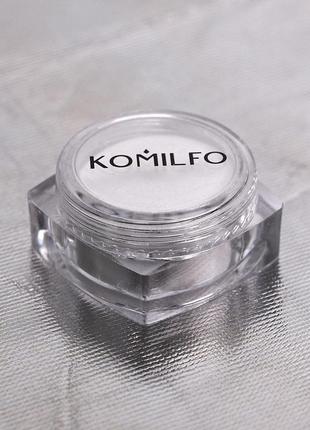 Komilfo акриловая пудра, прозрачная, для укрепления, 3 г