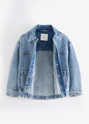Джинсова курточка next ❤️ 7