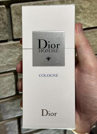 Dior homme cologne 2022, оригінал, 125ml, новий!1 фото