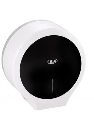 Тримач для туалетного тата qtap pohodli 270 мм qtdp100bp white/black (dr<unk> ák)