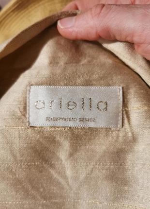 Блейзер пиджак жакет винтажный ariella с узлом драпировкой воротник стойка вискоза8 фото
