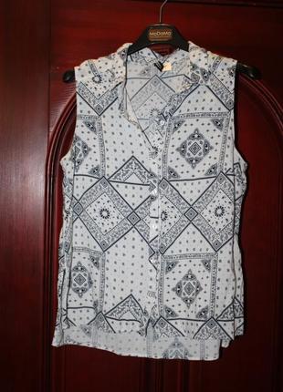 Блузка віскоза, 12, 42 євророзмір, наш 48 від h&m, англія