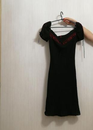 Платье чёрного цвета1 фото