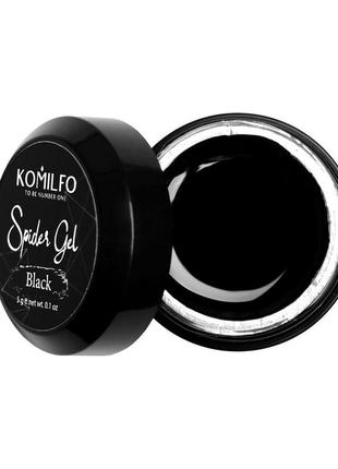 Komilfo spider gel black, 5 г