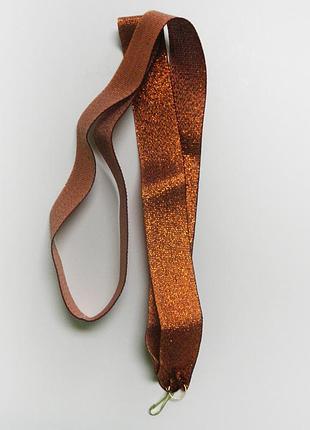 Лента для медали "бронзовая" 20 мм