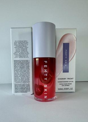 Fenty skin cherry treat conditioning lip oil, олійка для губ 5.6 мл2 фото