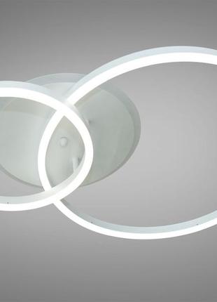 Lightwave a3006/2wh led 3color dimmer стельова led-люстра з димером та підсвічуванням, 75w