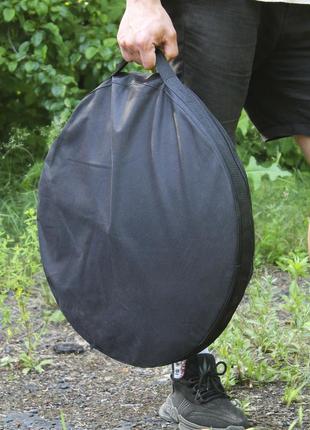 Чехол черный (оксфорд) / сумка для сковороды из диска бороны 80 см