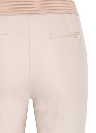 Жіночі звужені до низу брюки бежевого кольору. модель adoncia zaps. колекція весна-літо 20248 фото