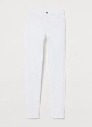 Новые белые джинсы skinny h&m2 фото