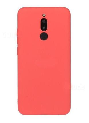 Чехол candy silicone для xiaomi redmi 8 цвет красный