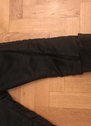 Кожаные,укорочённые брюки,капри2 фото