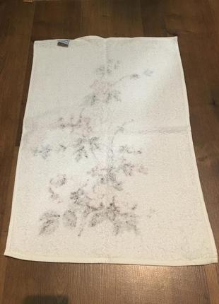 Полотенце цветы италия махровое. полотенце хлопок bassetti4 фото