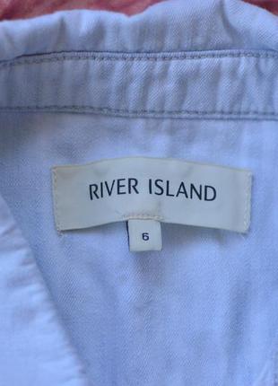 Стильная джинсовая рубашка river island5 фото