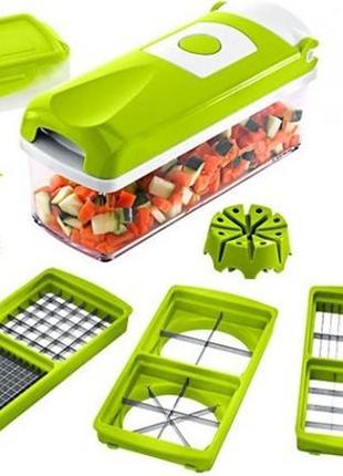 Овочерізка найсер дайсер, nicer dicer plus подрібнювач аналог з книгою рецептів7 фото