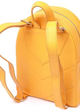 Практичний жіночий рюкзак shvigel 16306 жовтий2 фото