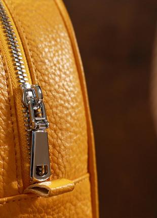 Практичний жіночий рюкзак shvigel 16306 жовтий9 фото