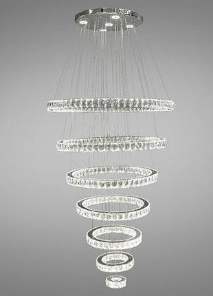 Lightwave 7201-22a хрустальная светодиодная люстра-подвес, 235w