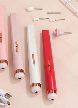 Машинка для маникюра фрезер портативный salon nails 167326l